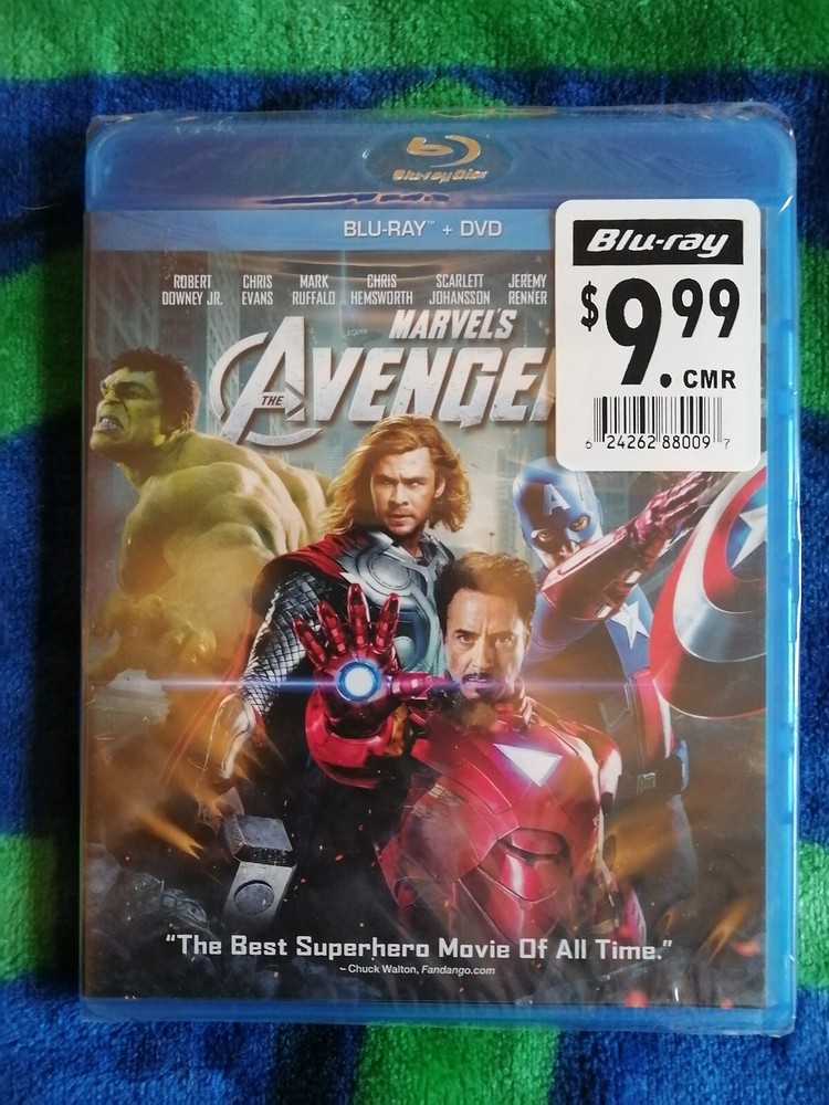 The Avengers 2012 Blu-ray in Like New Condition
