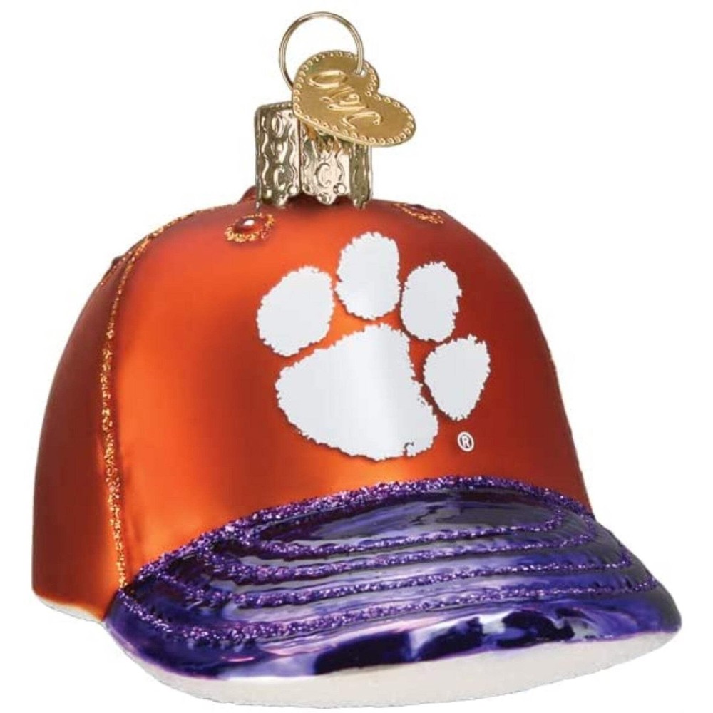 Clemson Baseball Cap Ornament