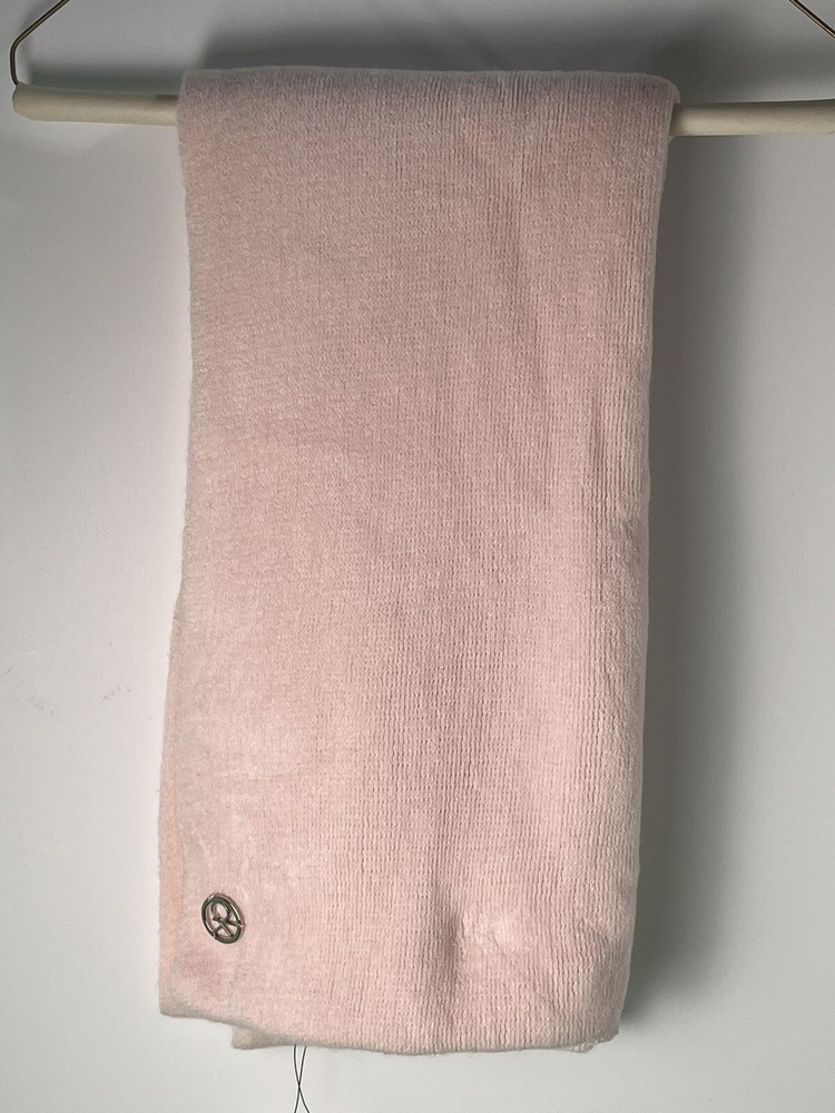 Calvin Klein for Macy's Infinity Loop Scarf Pale Pink & Silver ~ NWT