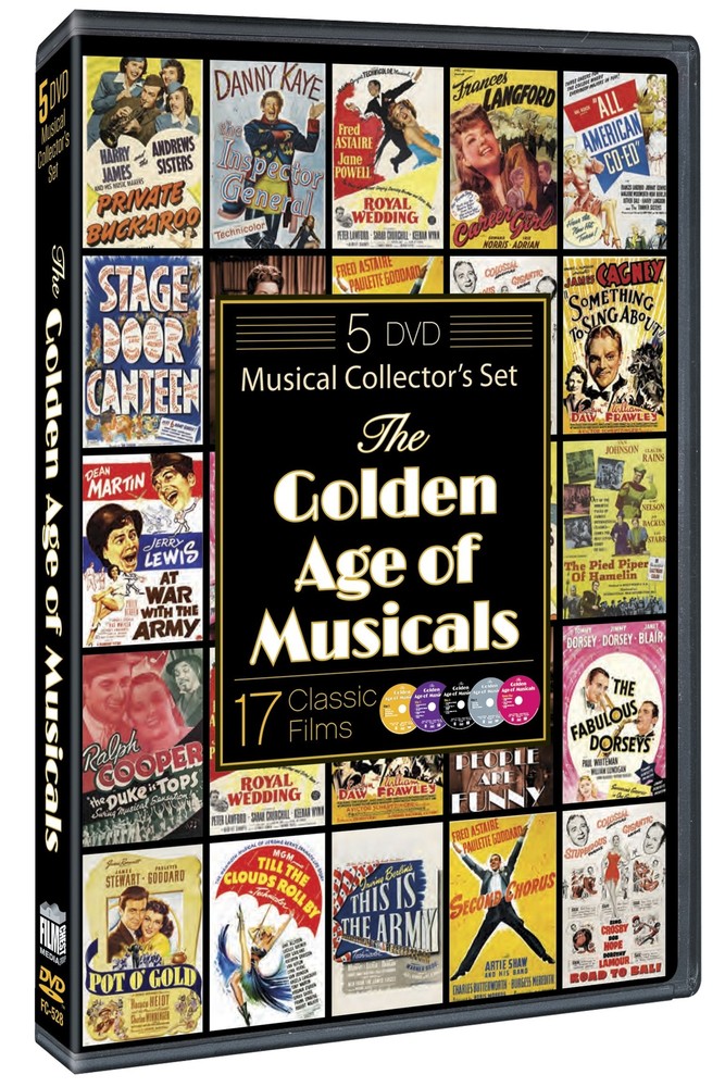 The Golden Age of Musicals (5 Disc Collector's Set) (DVD) Frances Langford