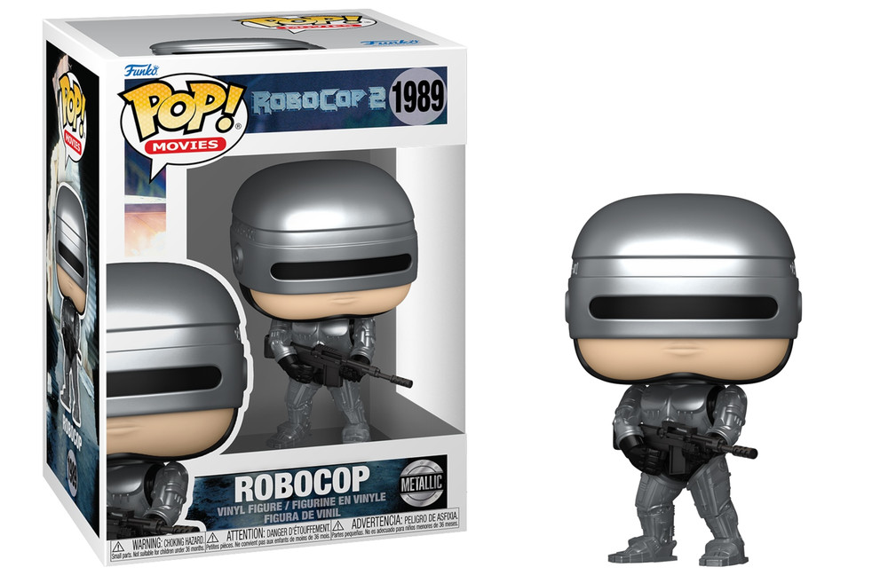 Funko Pop! Robocop 2 Robocop Metallic #1989