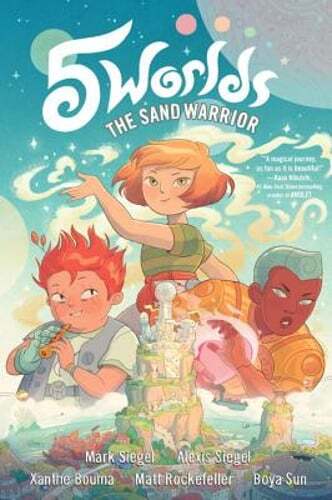5 Worlds Book 1: The Sand Warrior: (A Graphic Novel) by Mark Siegel: New