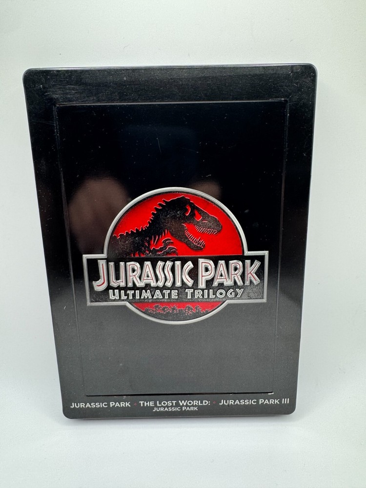 Jurassic Park Ultimate Trilogy blu-ray BEST BUY EXCLUSIVE - RARE OOP!