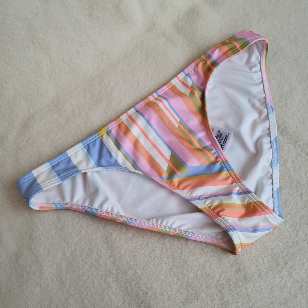 NWT Billabong Bikini Bottoms Women's Size Large Pink Pastel Colors