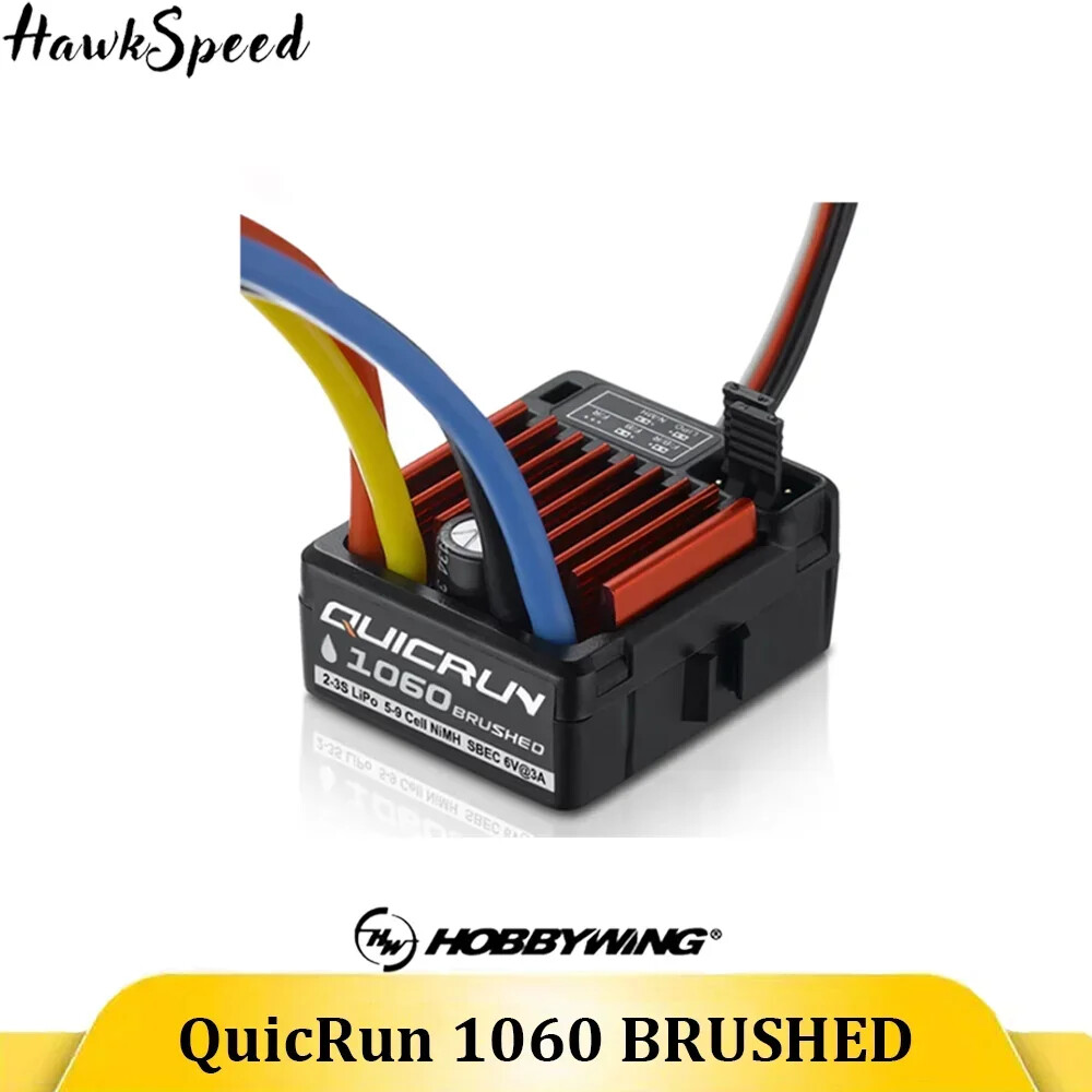 Hobbywing QuicRun WP-1060 60A Waterproof ESC for 1/10 RC Cars