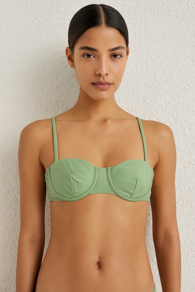 J Crew Balconette Balconette Underwire Bikini Top Size 34A NWT