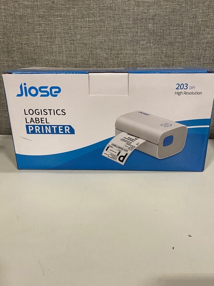 Jiose 203 DPI High-Res Thermal Label Printer for Logistics Shipping-image