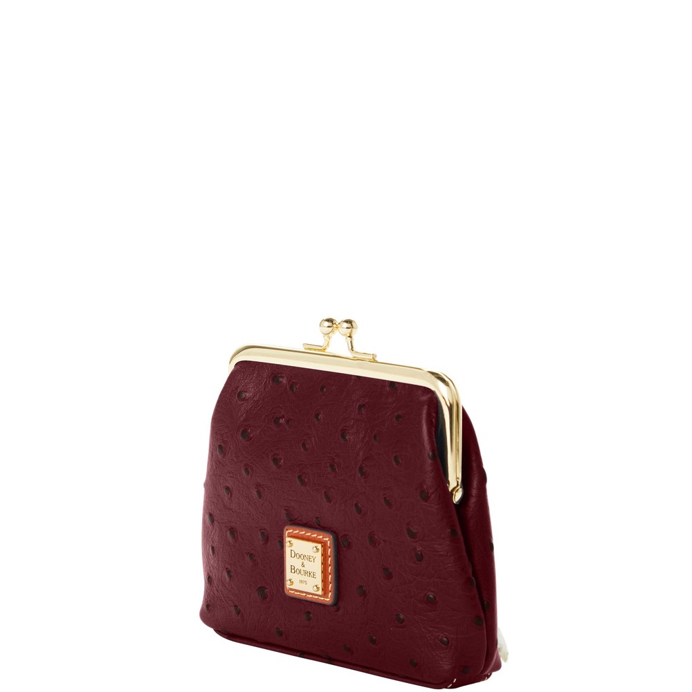 Dooney & Bourke Ostrich Large Framed Purse