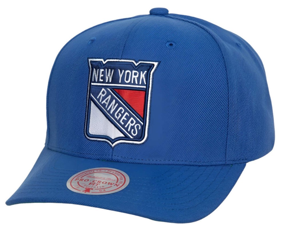 Mitchell & Ness Blue New York Rangers Team Ground 2.0 Pro Snapback