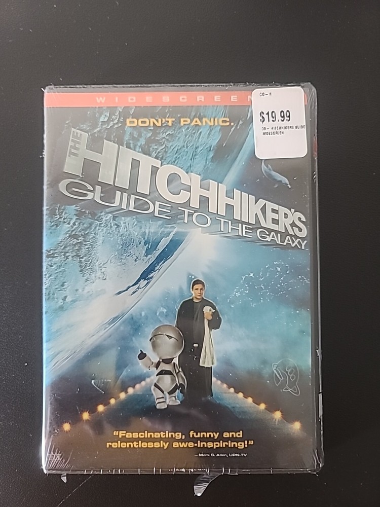 The Hitchhiker's Guide to the Galaxy Widescreen Edition DVD Brand New Sealed