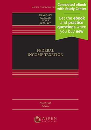 Federal Income Taxation: - Hardcover, by Bankman Joseph; Shaviro - Very Good