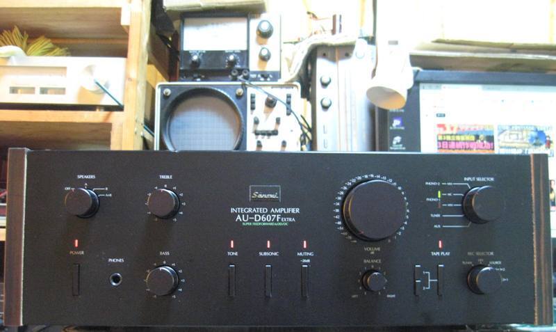 Sansui Au-D607F Extra Pre Main Integrated Amplifier Maintenance completed Japan