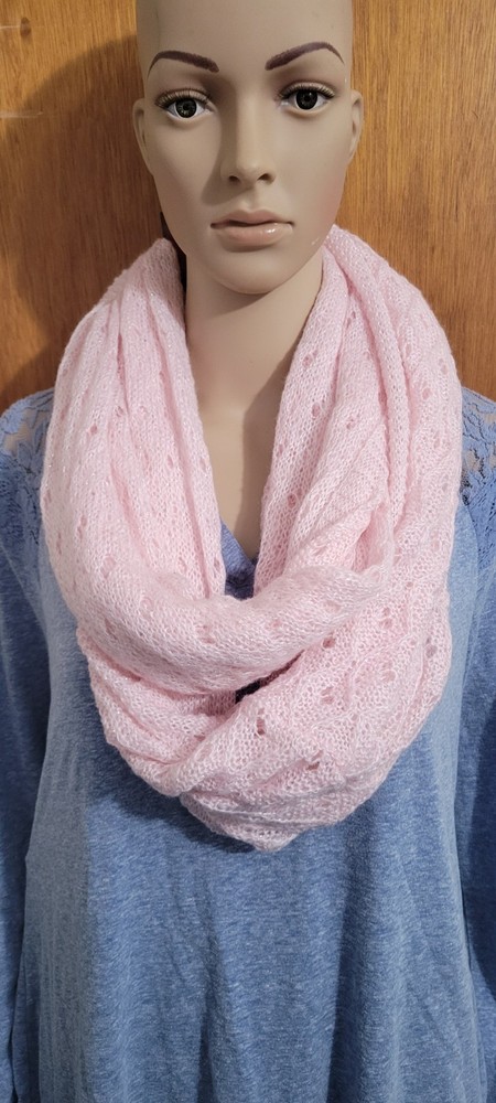 Pink Faded Glory Infinity Scarf NWT
