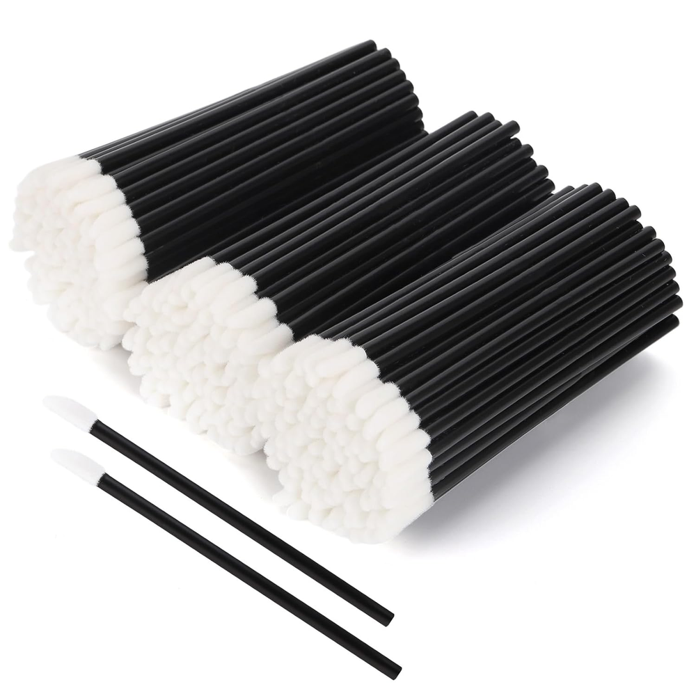 300 Pcs Disposable Lip Brushes, Lipstick Lip Gloss Wands Applicator Tool Makeup