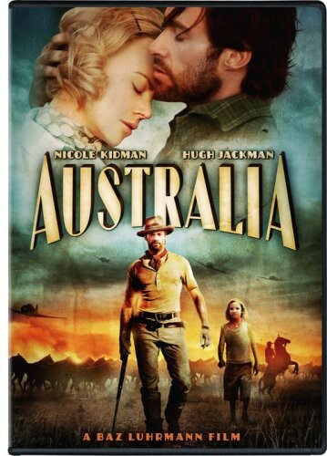 DVD Australia 2008 Hugh Jackman Nicole Kidman 20th Century Fox Movie VG