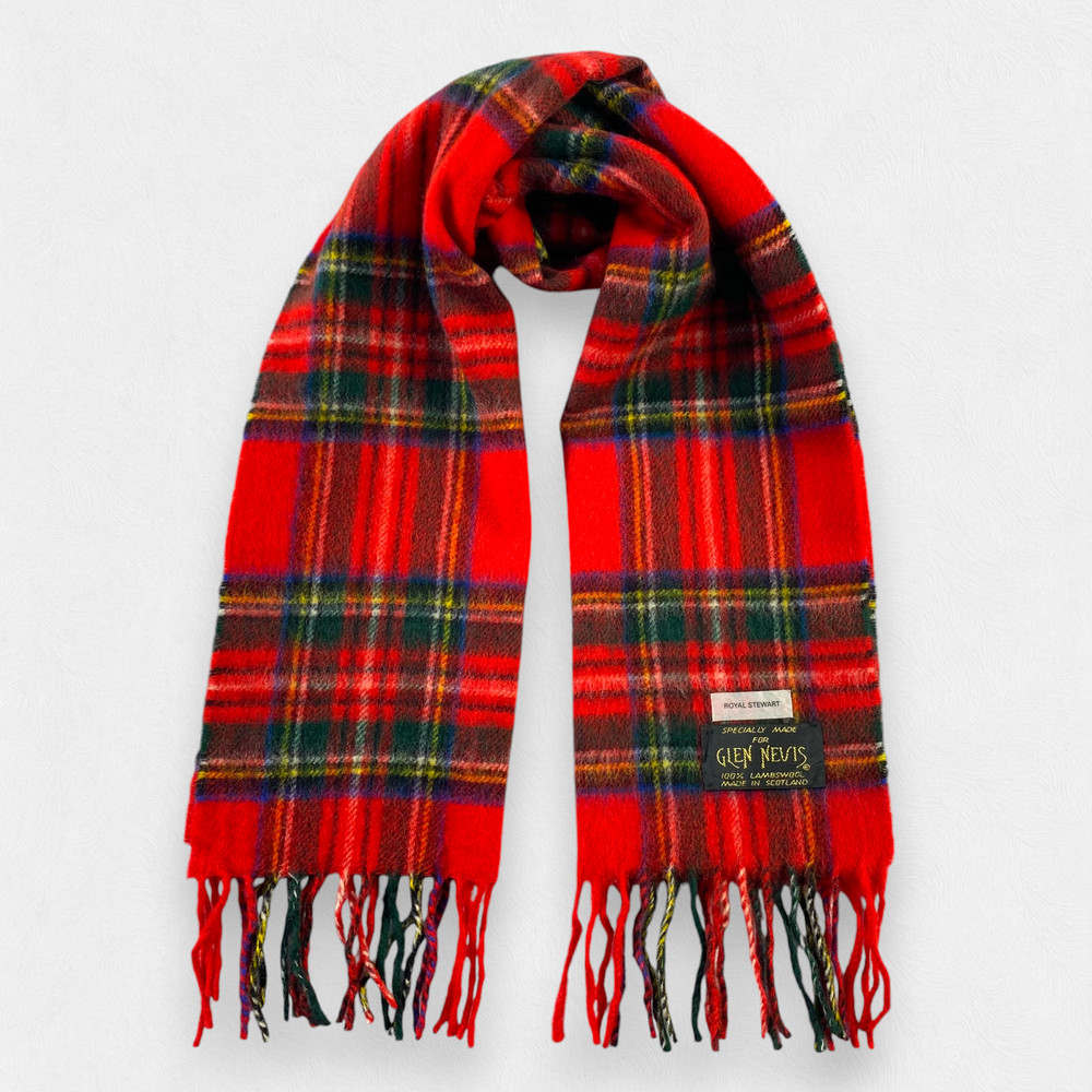 Glen Nevis Scarf Muffler Winter Neck Scarf Wool Scarves