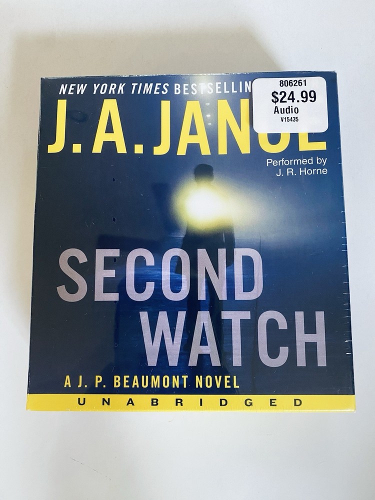 Audio Book on CD - Second Watch by J.A. Jance - FACTORY SEALED