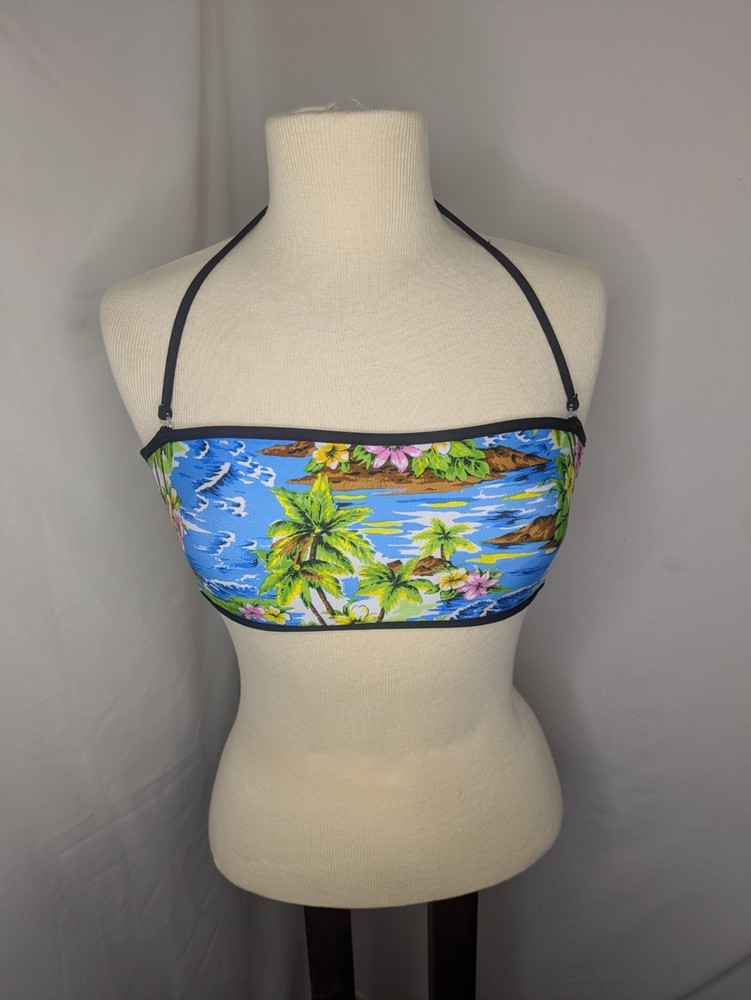 Catalina Y2k Bikini Top Size Large Youth Or Medium Women's