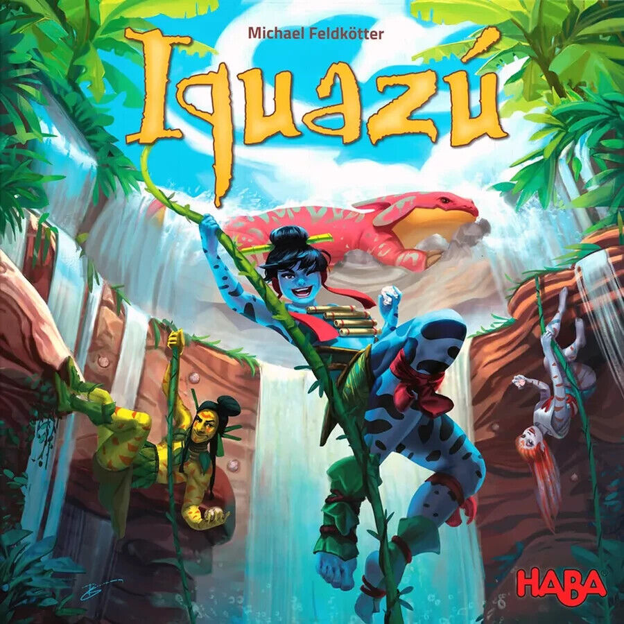 Iquazu Rainforest Strategy Game - Area Control, Hand Management, Set Collection