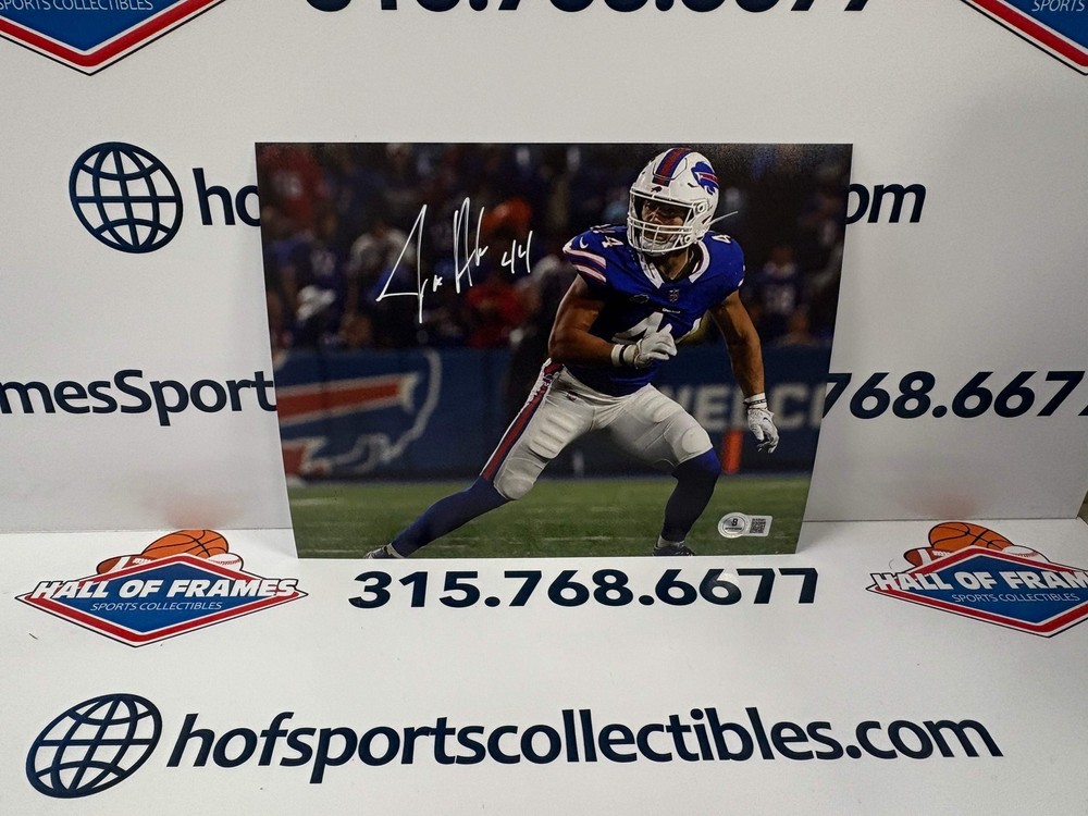 Joe Andreessen Signed Buffalo Bills Signed 8X10 Photo - Beckett Coa