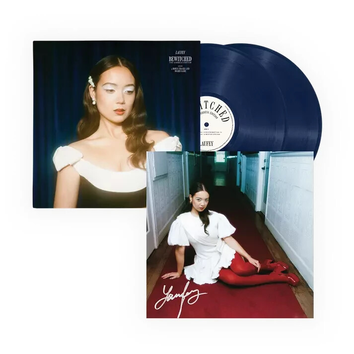 Bewitched The Goddess Edition Navy Double LP with Signed Art Card