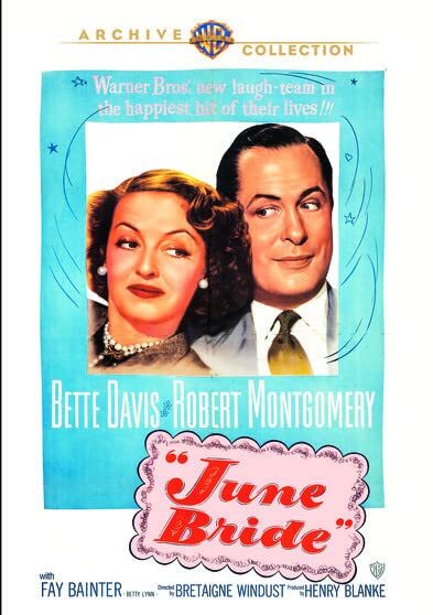 June Bride (DVD) Robert Montgomery Tom Tully Bette Davis Betty Lynn Fay Bainter