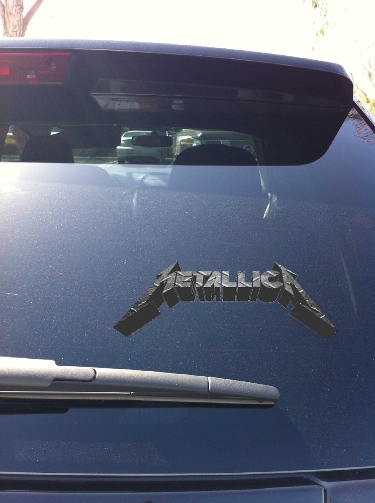12-05 METALLICA ROCK BAND WINDOW DECAL STICKER VINYL