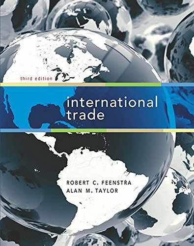 International Trade - Paperback, by Feenstra Robert C.; Taylor Alan - Acceptable