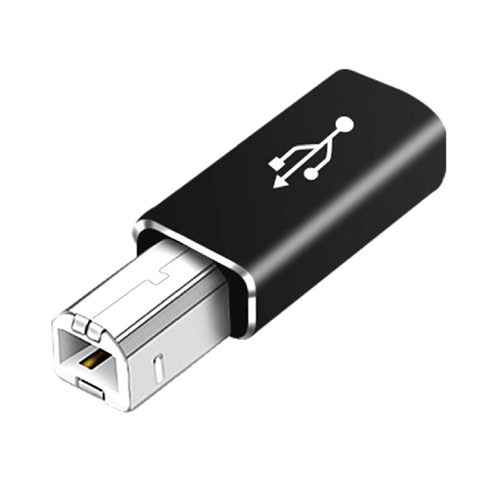 USB Type C To Type B Adapter For Printer Scanner Converter USB C Female To USB