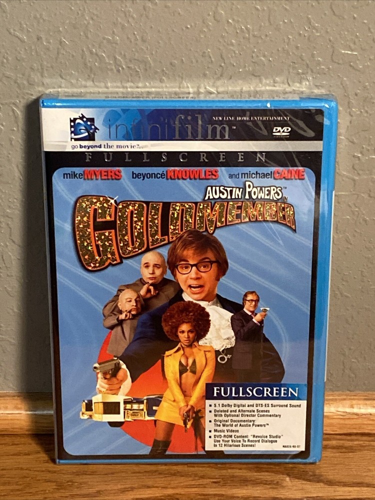 Austin Powers in Goldmember (DVD 2002 Full Frame Infinifilm Series) Brand New