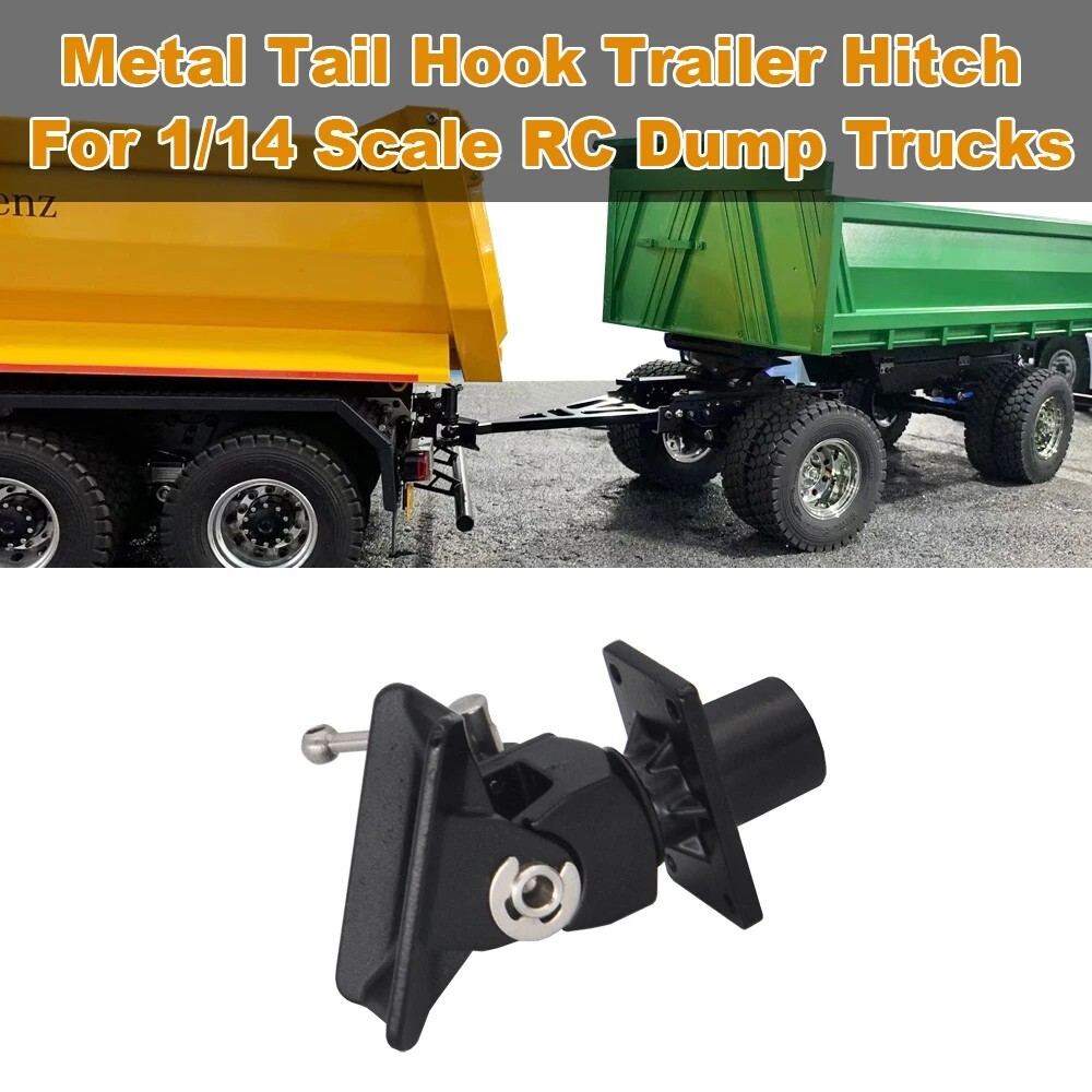 Heavy-Duty Metal Tail Hook Trailer Hitch for Dump Trucks - Double E Kabolite Scania MAN Volvo