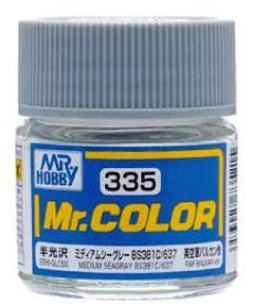 Medium Sea Gray BS381C/637 Mr.Color 10ml C335