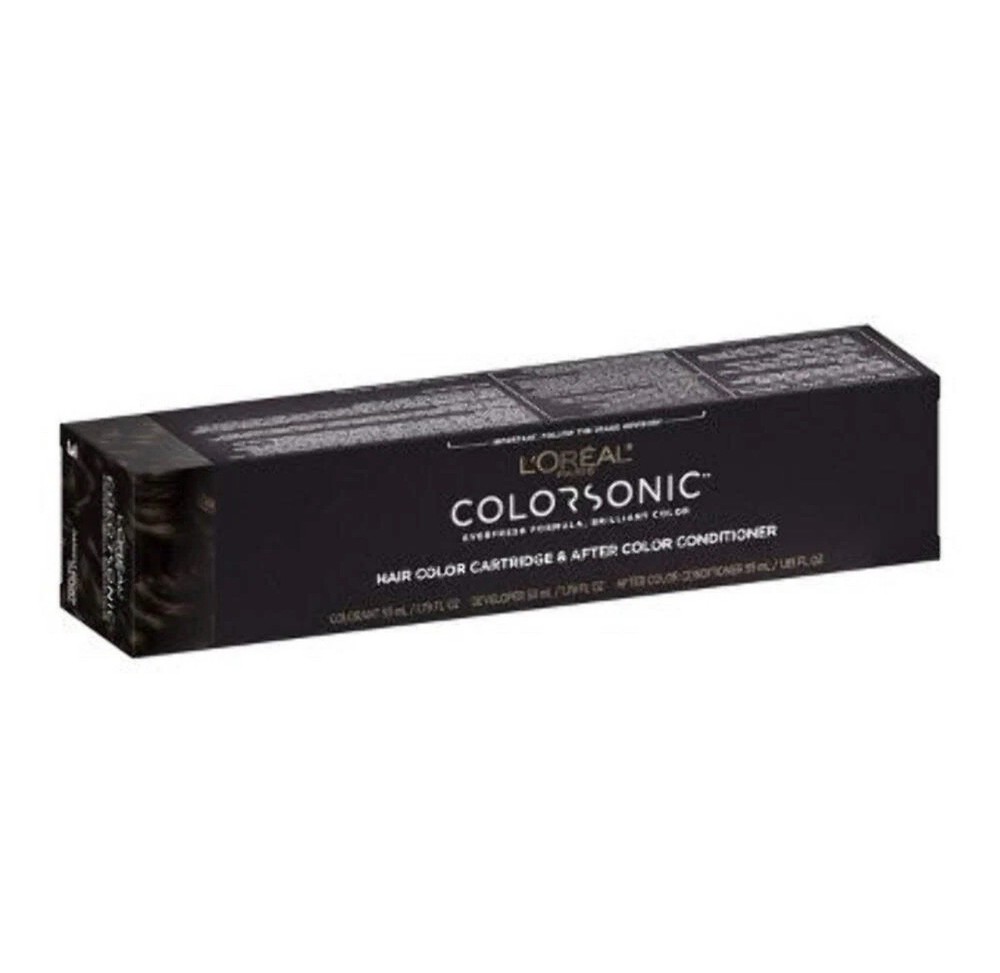 L'Oreal Paris Colorsonic Permanent Hair Color Cartridge Darkest Brown Natural 3