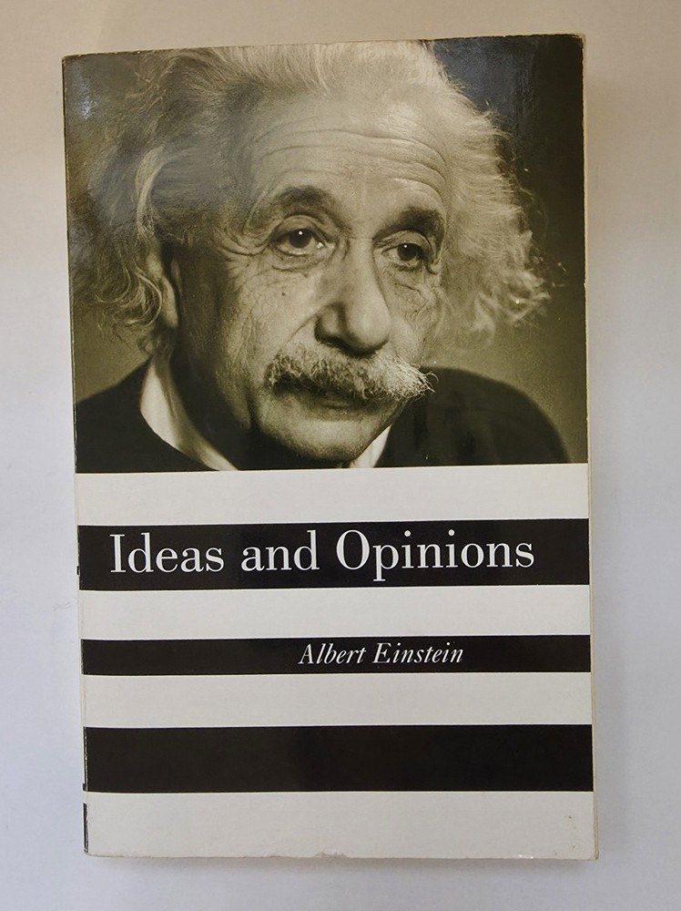 Ideas and Opinions by Albert Einstein (1995, Trade Paperback)