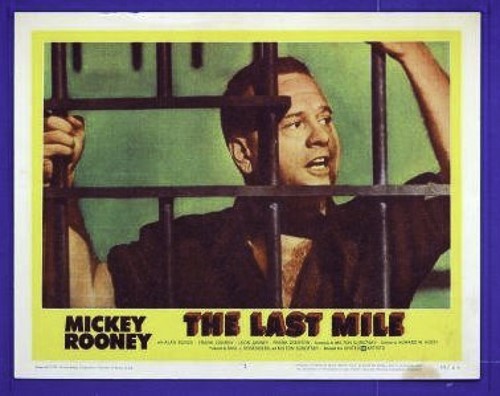Last Mile Original 11X14 Lobby Card 1959 Mickey Rooney-image