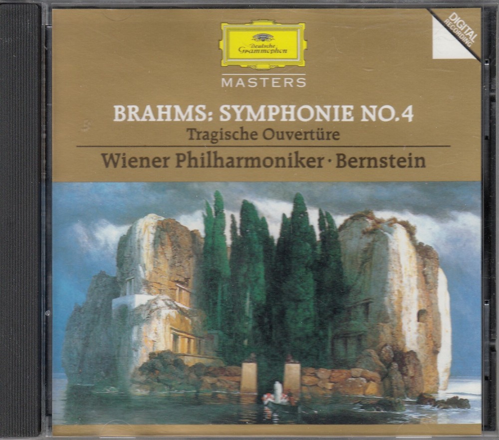 Brahms: Sym. No. 4, Tragic Overture - Vienna Philharmonic, Bernstein (1983) (CD)