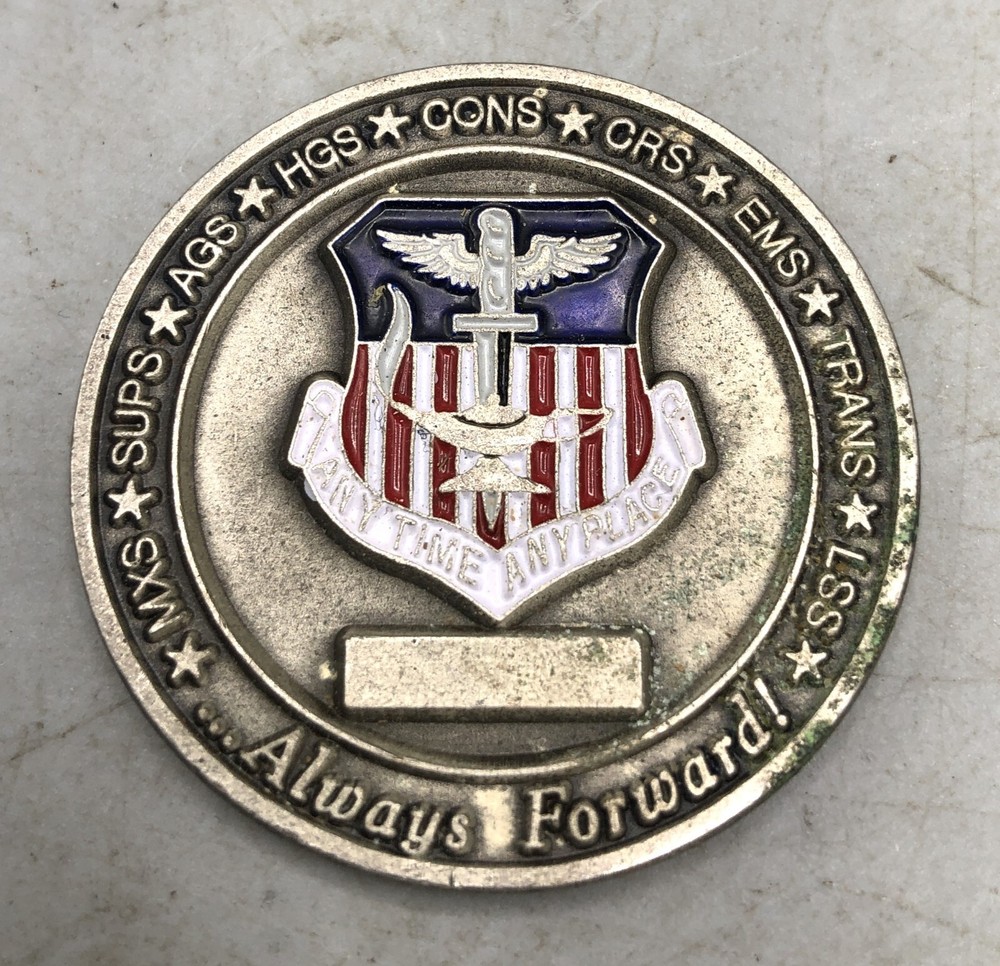 16th Logistics Group Chief Master Sergeant AGS HGS CRS EMS Challenge Coin-image