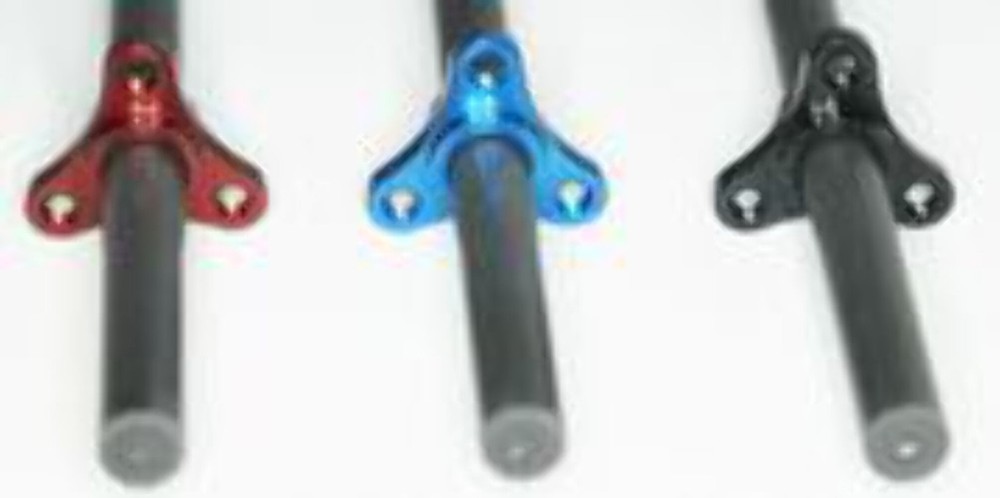 IRS2124R 1/10 Spool Axle w/ 4-40 Thread, Red