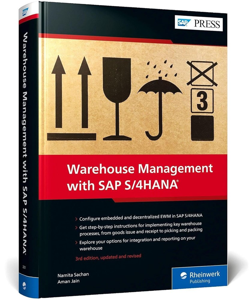 Warehouse Management with SAP S/4HANA,  Step by Step Instructions -FREE SHIPPING-image