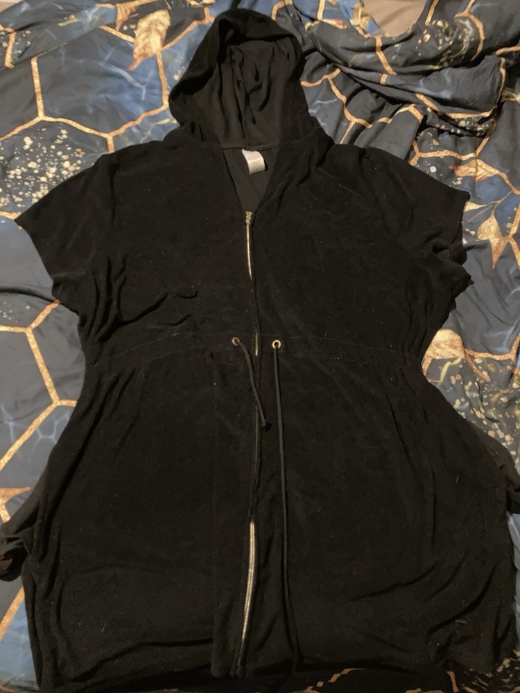 Time and Tru Black Coverup Size 3x 22/24