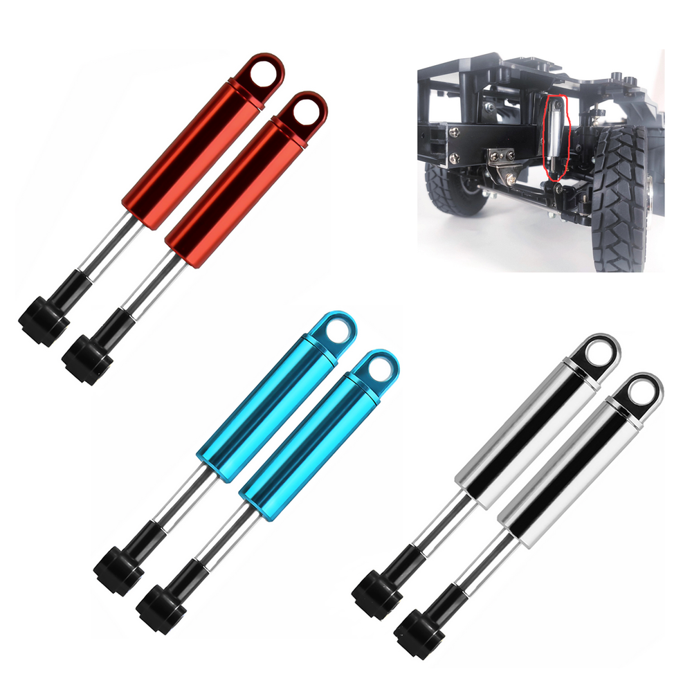 2 PCS  Suspension Shock Absorbers for Tamiya 1/14 RC Trailer Truck Upgrade Parts