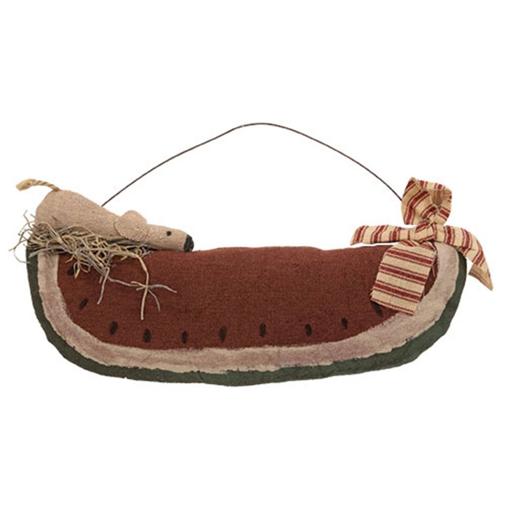 Primitive Mouse on Watermelon Hanger