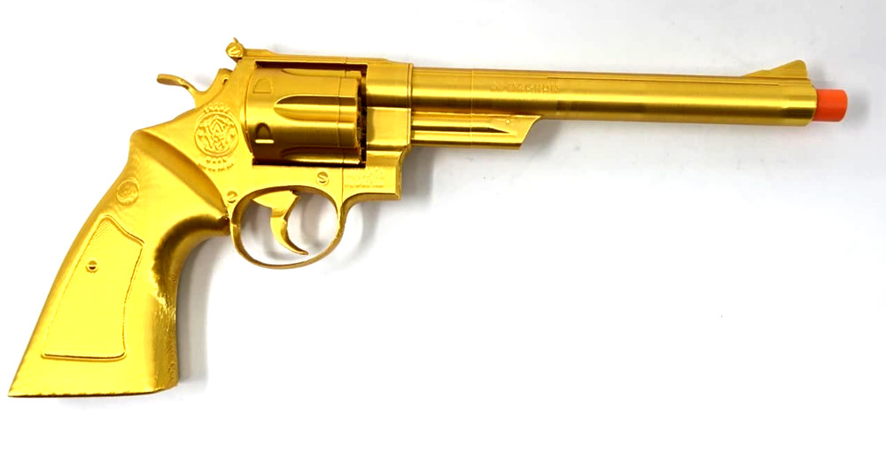 Replica Smith & Wesson Model 29 Pistol 3D Printed Prop Gun For Fantasy & Cosplay