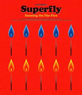 Superfly Dancing On The Fire Music CD Anime Merchandise Collector Item