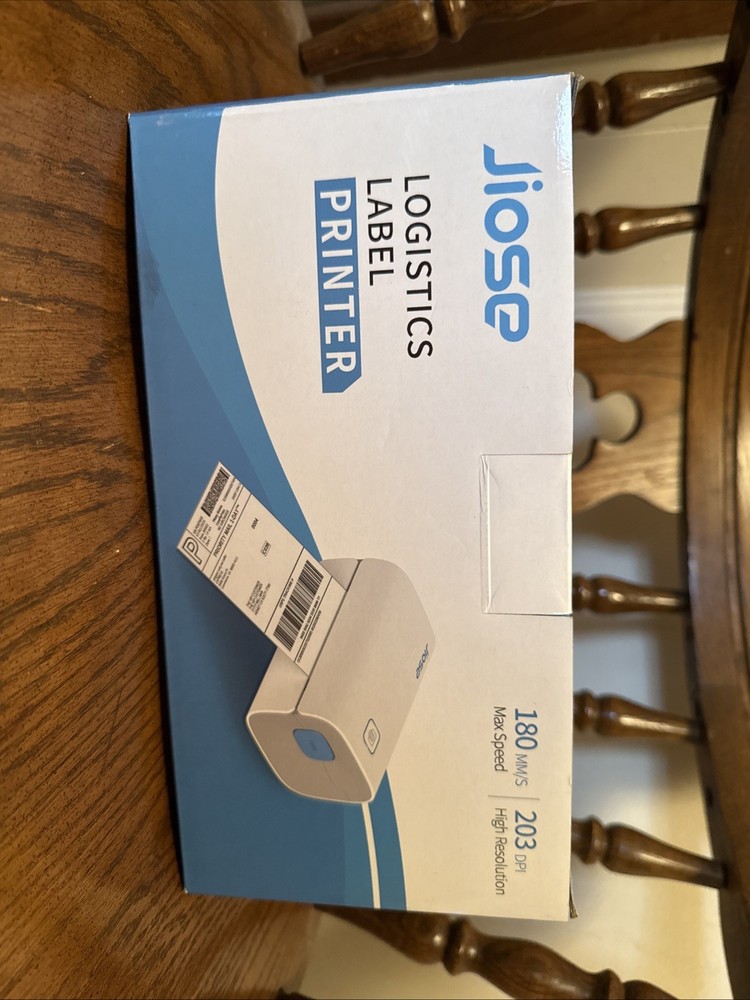 Jiose Logistics 203 DPI High-Res Thermal Label Printer for Shipping-image