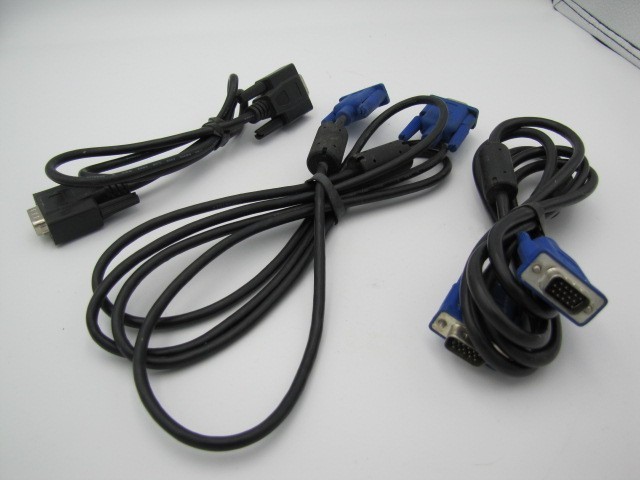 3-Pack VGA Monitor Extension Cables - Multiple Lengths for Flexible Setup