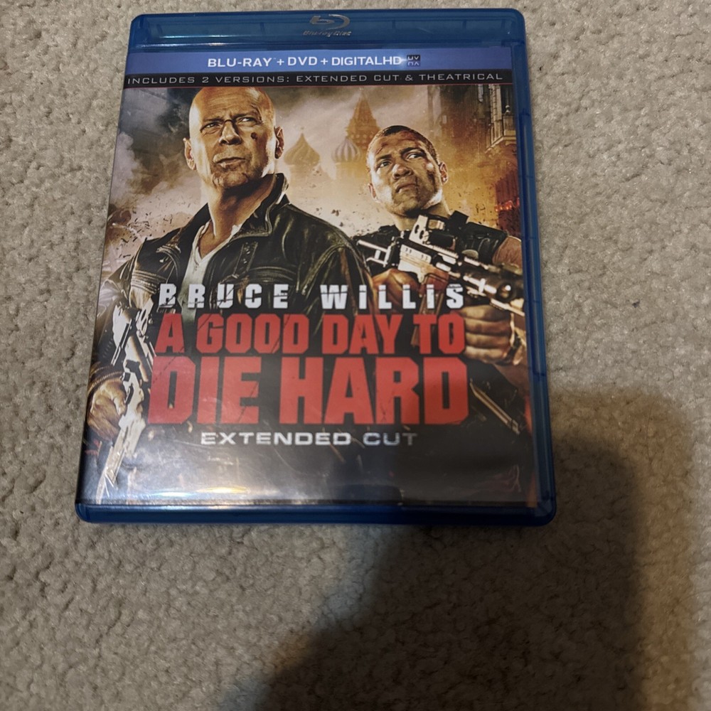 A Good Day to Die Hard ~ Blu-ray + DVD 2013 Extended Cut