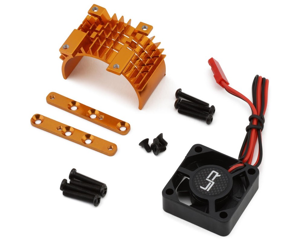 Yeah Racing 540/550 Motor Aluminum Heat Sink w/30mm High Speed Tornado Fan