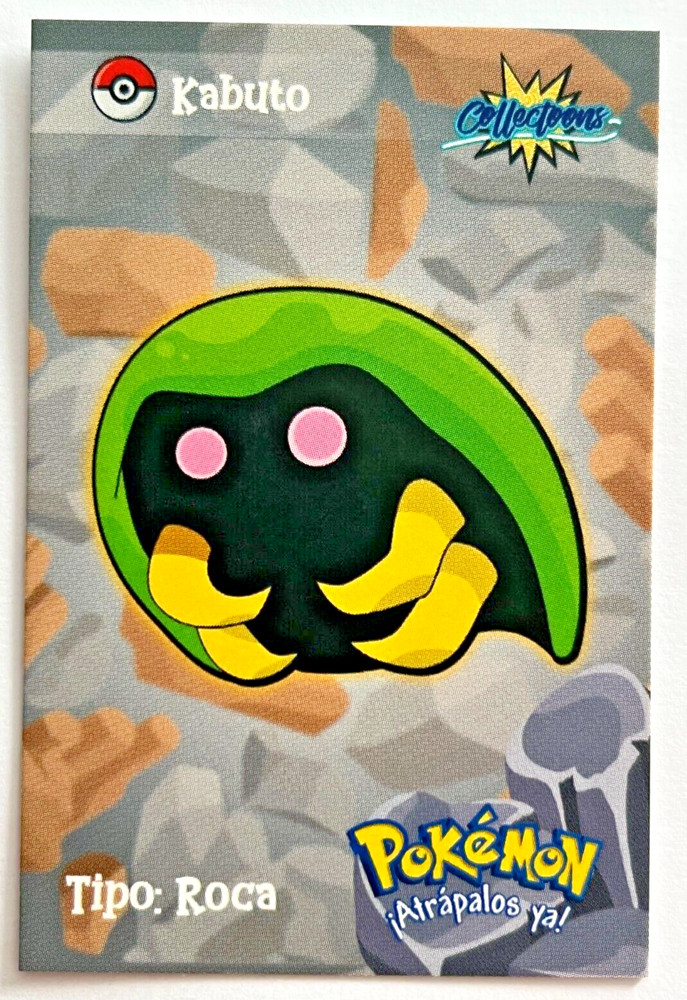 2024 SHINY POKEMON Collectoons Card #140 KABUTO Kanto Peru