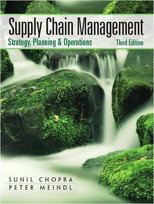 Supply Chain Management: Strategy, Planning, and Operation-image
